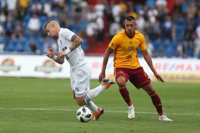 Football. Fortuna:Liga. Banik Ostrava - Dukla Praha. 25.08.2018