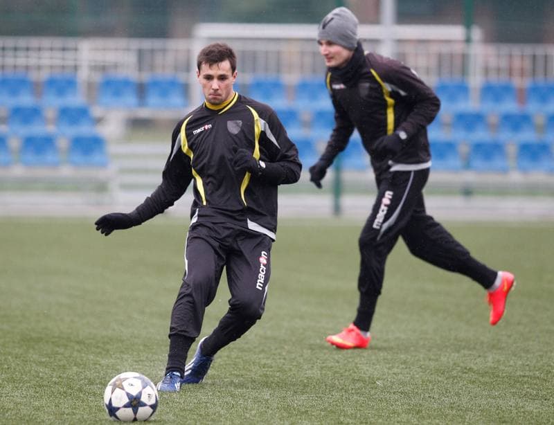 Football. GKS Katowice. Training. 28.05.2015