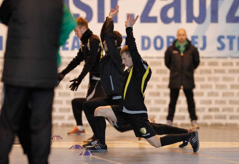 Football. GKS Katowice. Training. 28.05.2015