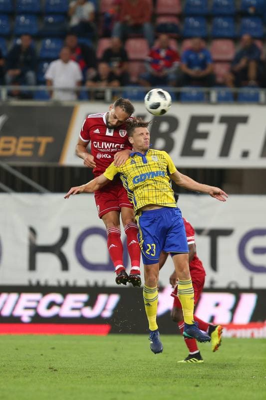Football. Lotto Ekstraklasa. Piast Gliwice - Arka Gdynia. 15.09.2018