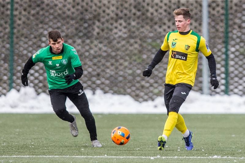 Football. Sparing. GKS Katowice - GKS Jastrzebie. 22.01.2022