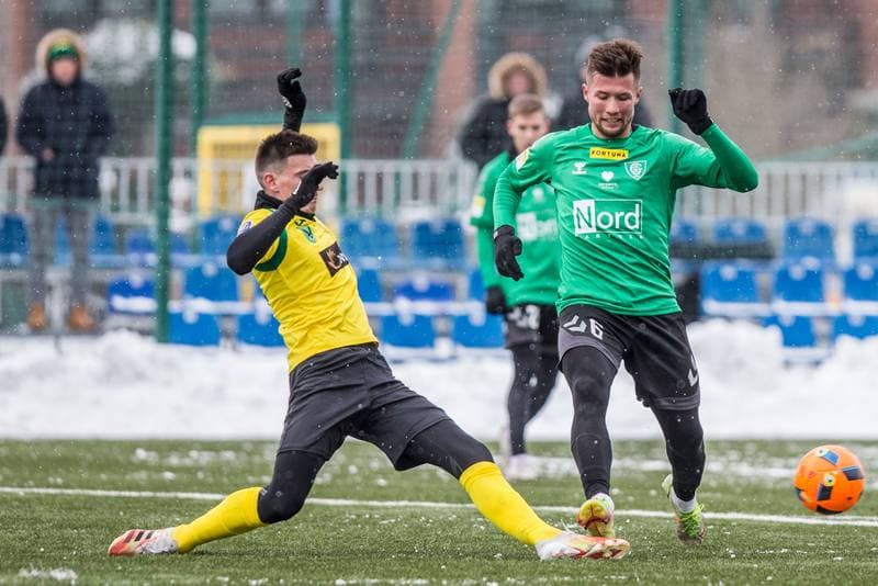 Football. Sparing. GKS Katowice - GKS Jastrzebie. 22.01.2022