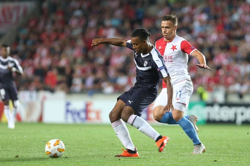 Football. UEFA Europa League. Slavia Prague - Girondins Bordeaux. 20.09.2018