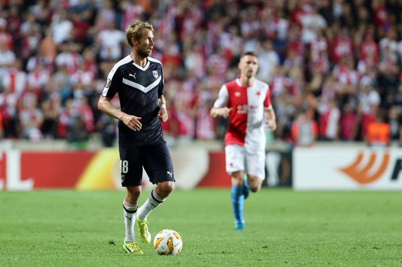Football. UEFA Europa League. Slavia Prague - Girondins Bordeaux. 20.09.2018