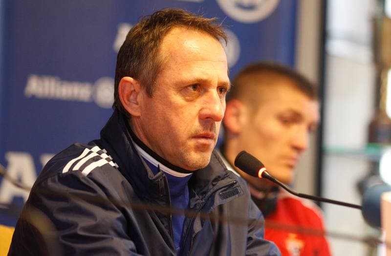 Football. Gornik Zabrze. Press Conference. 11.03.2015