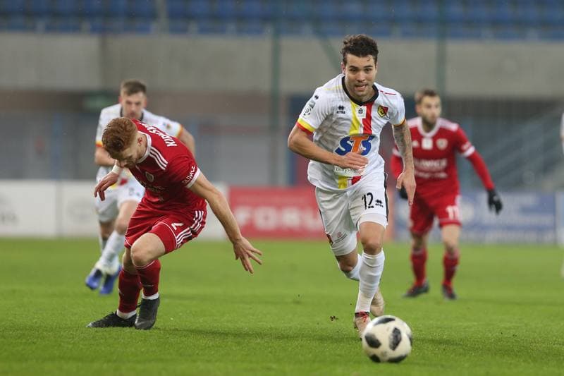 Football. Lotto Ekstraklasa. Piast Gliwice - Jagiellonia Bialystok. 21.12.2018