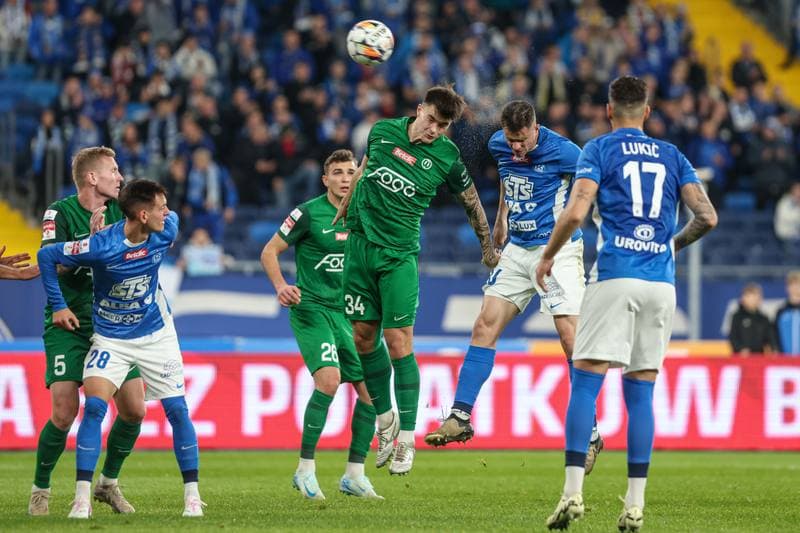 Football. Betclic I Liga. Ruch Chorzow - Warta Poznan. 25.10.2024
