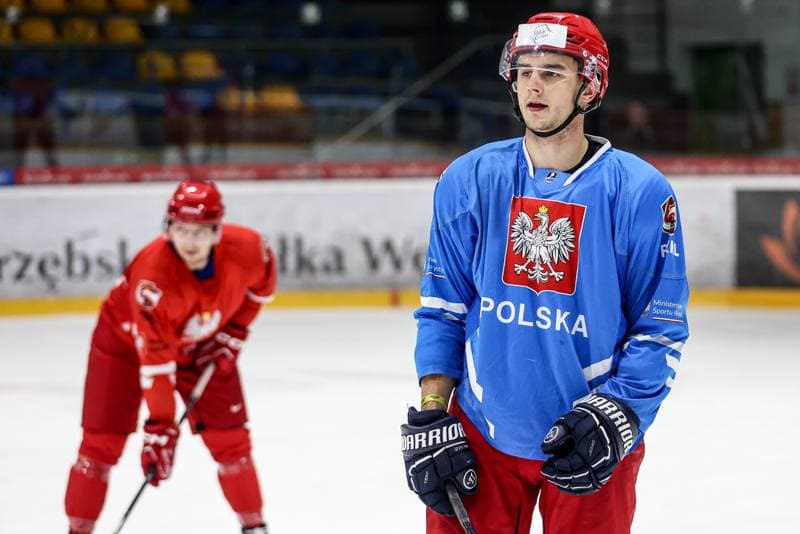 Ice Hockey. Poland national team. Training. 03.11.2024