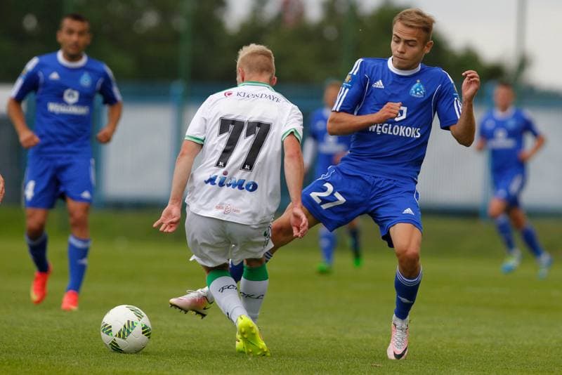 Football. Sparing. Ruch Chorzow - Karpaty Lwow. 09.07.2016