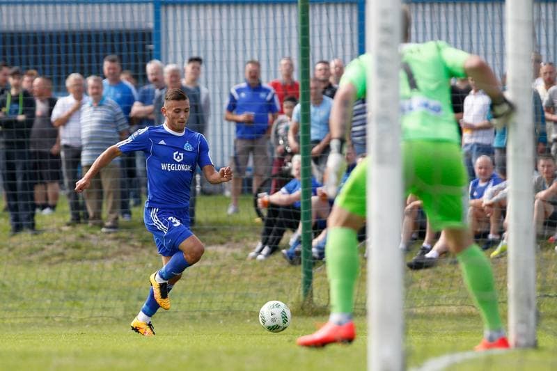Football. Sparing. Ruch Chorzow - Karpaty Lwow. 09.07.2016