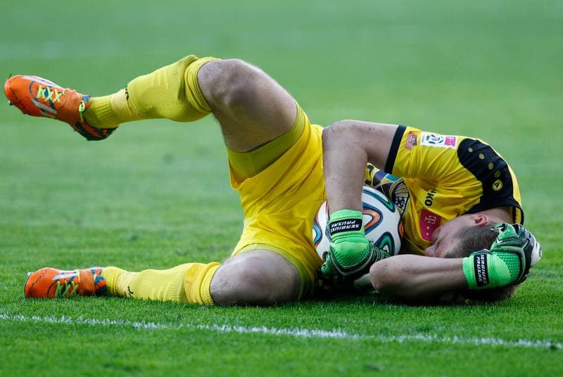 Football. T-Mobile Ekstraklasa. Piast Gliwice - Gornik Leczna. 07.11.2014
