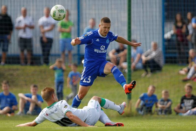 Football. Sparing. Ruch Chorzow - Karpaty Lwow. 09.07.2016