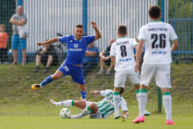 Football. Sparing. Ruch Chorzow - Karpaty Lwow. 09.07.2016