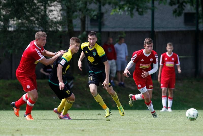 Football. Sparing. GKS Katowice - Sola Oswiecim. 09.07.2016