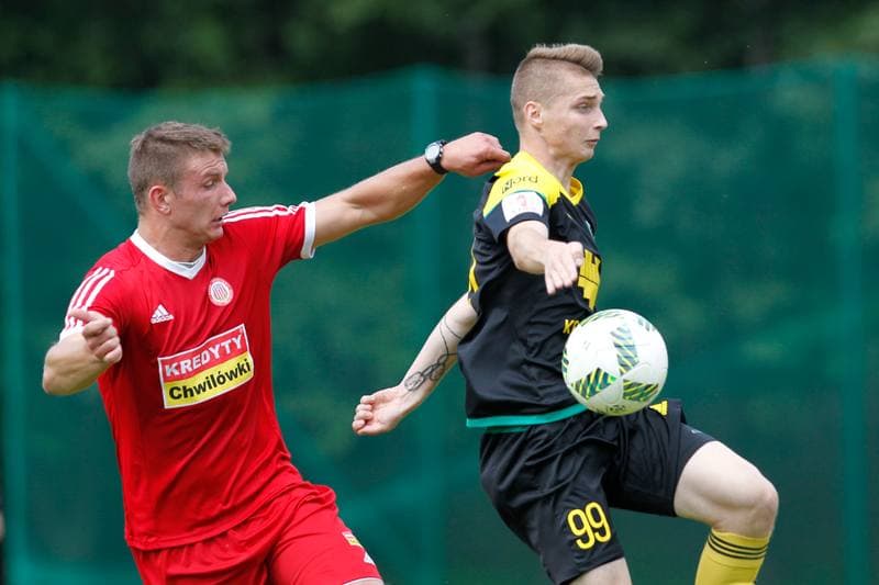 Football. Sparing. GKS Katowice - Sola Oswiecim. 09.07.2016