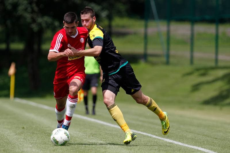 Football. Sparing. GKS Katowice - Sola Oswiecim. 09.07.2016