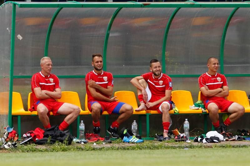 Football. Sparing. Polonia Bytom - Odra Opole. 09.07.2016