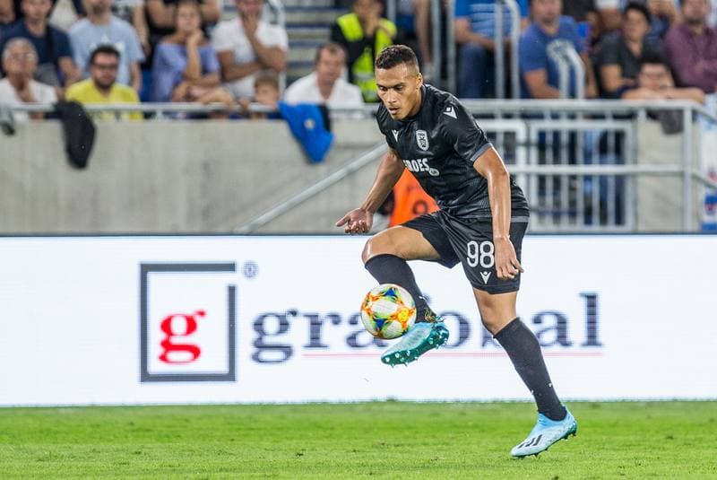 Football. UEFA Europa League. Slovan Bratislava - PAOK FC. 22.08.2019