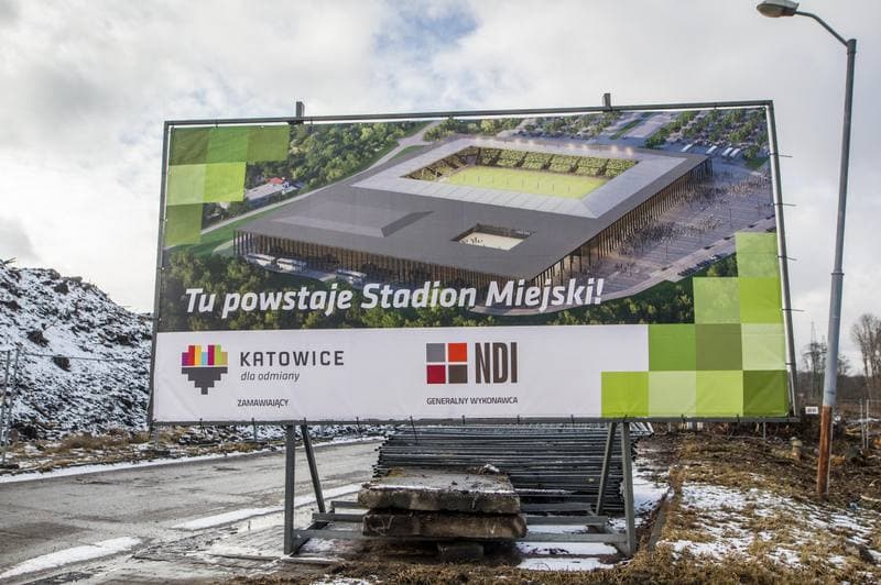 Football. GKS Katowice. Press Conference. 03.02.2022