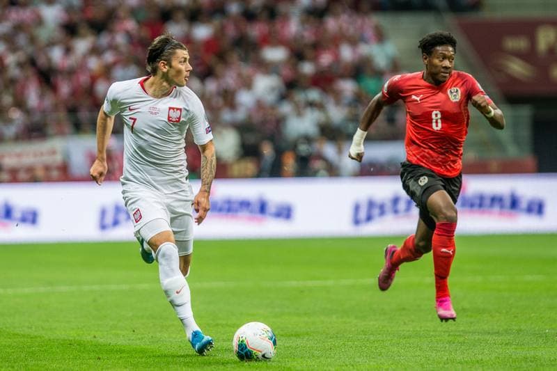 Football. Euro 2020 Qualifiers. Poland - Austria. 09.09.2019