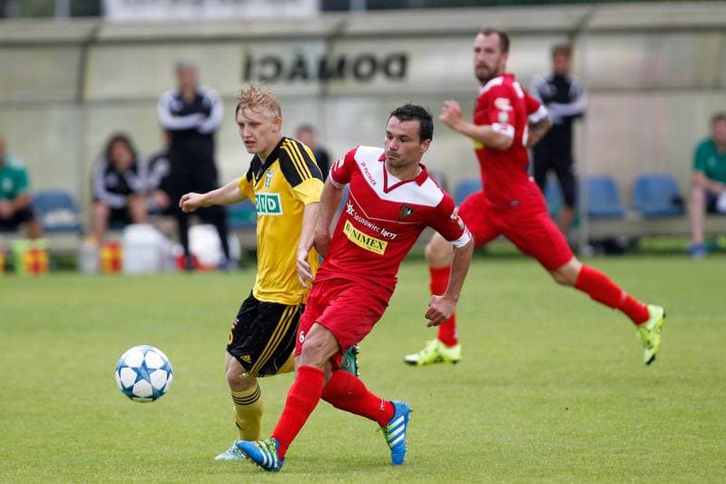 Football. Sparing. MFK Karvina - Zaglebie Sosnowiec. 09.07.2016