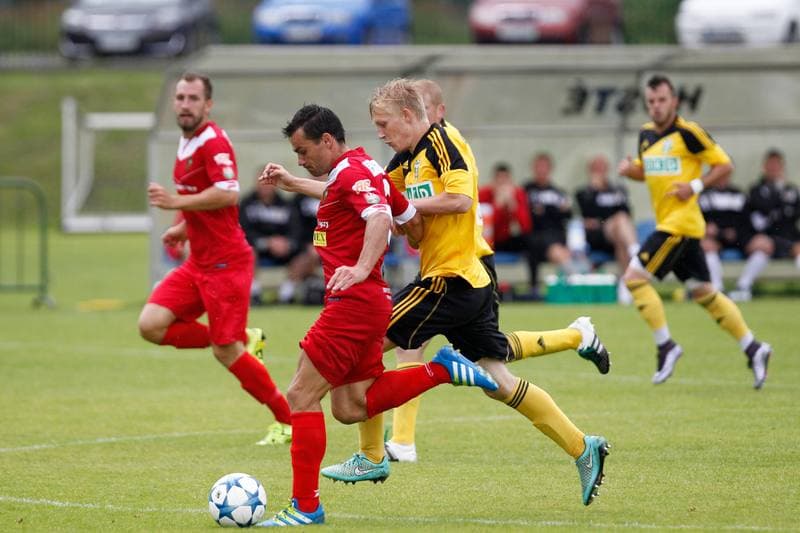 Football. Sparing. MFK Karvina - Zaglebie Sosnowiec. 09.07.2016