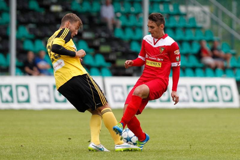 Football. Sparing. MFK Karvina - Zaglebie Sosnowiec. 09.07.2016