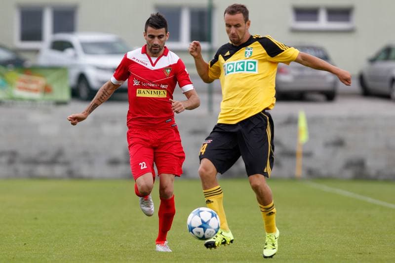 Football. Sparing. MFK Karvina - Zaglebie Sosnowiec. 09.07.2016