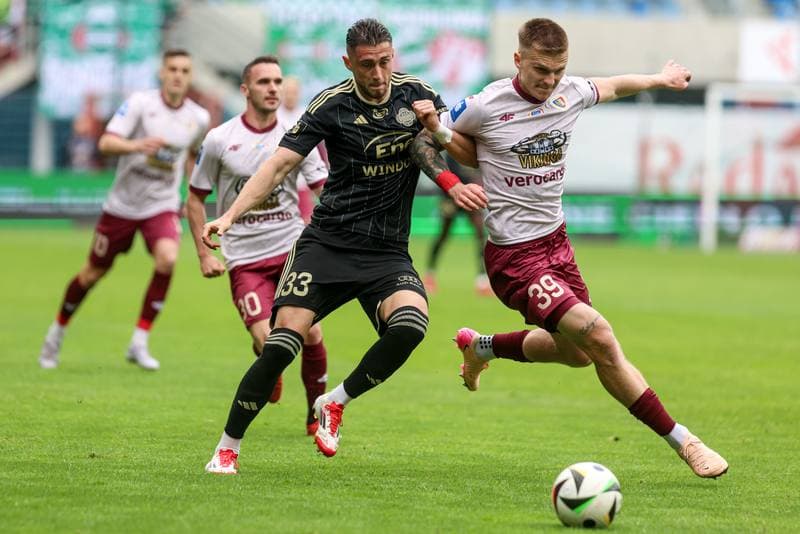 Football. PKO BP Ekstraklasa. Piast Gliwice - Radomiak Radom. 04.05.2025
