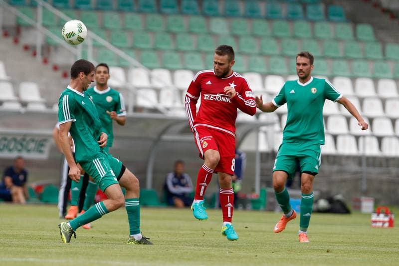 Football. Friendly Match. Wisla Krakow - Slask Wroclaw. 08.07.2016