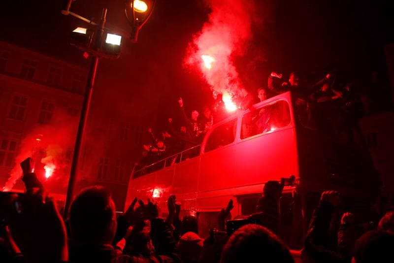 Football. Piast Gliwice. Feta. 15.05.2016