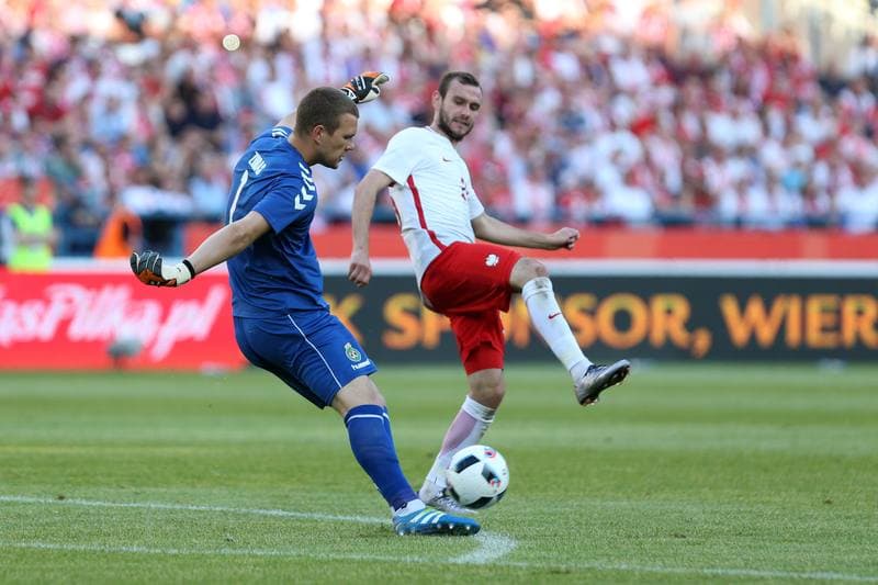 Football. International Friendly. Poland - Lithuania. 06.06.2016