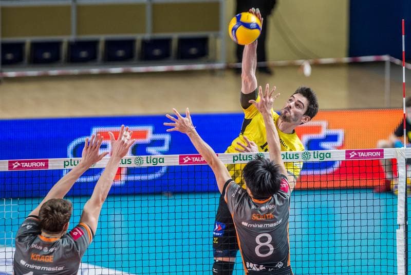 Volleyball. PlusLiga. GKS Katowice - Cuprum Lubin. 06.02.2022