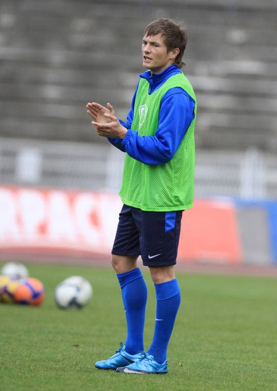 Football. Gornik Zabrze. Training. 11.01.2011