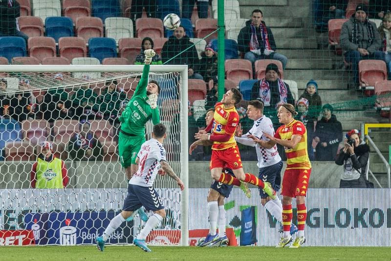 Football. PKO BP Ekstraklasa. Gornik Zabrze - Jagiellonia Bialystok. 14.02.2022