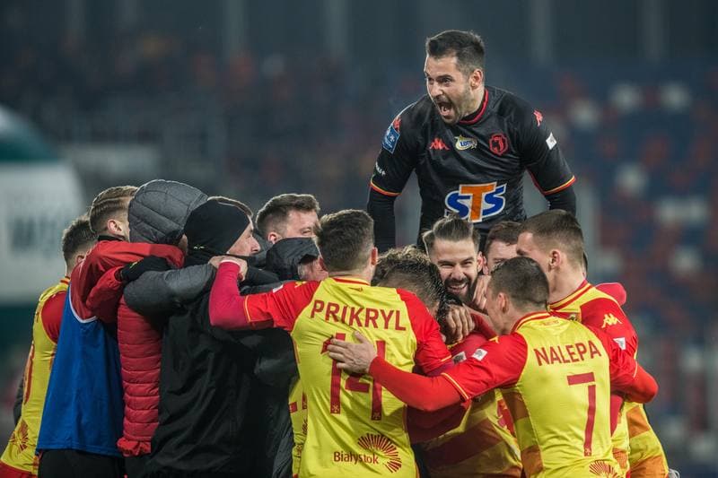 Football. PKO BP Ekstraklasa. Gornik Zabrze - Jagiellonia Bialystok. 14.02.2022