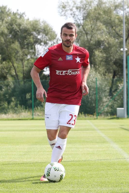 Football. Wisla Krakow. Photo Session. 03.08.2016