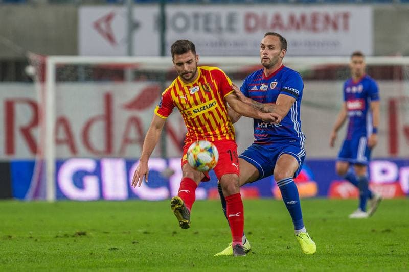 Football. PKO BP Ekstraklasa. Piast Gliwice - Korona Kielce. 26.10.2019