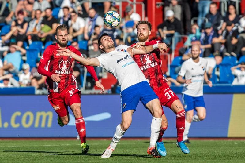 Football. Fortuna:Liga. Banik Ostrava - Sigma Olomouc. 26.10.2019