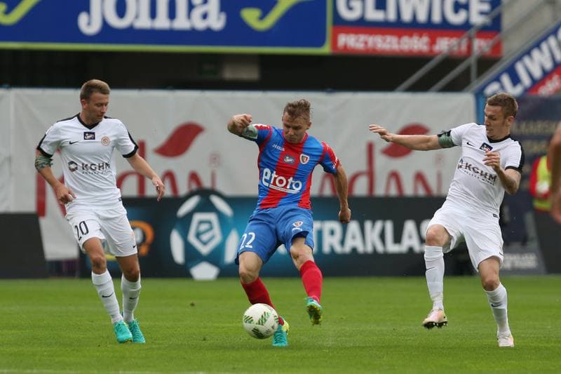 Football. Lotto Ekstraklasa. Piast Gliwice - Zaglebie Lubin. 14.08.2016