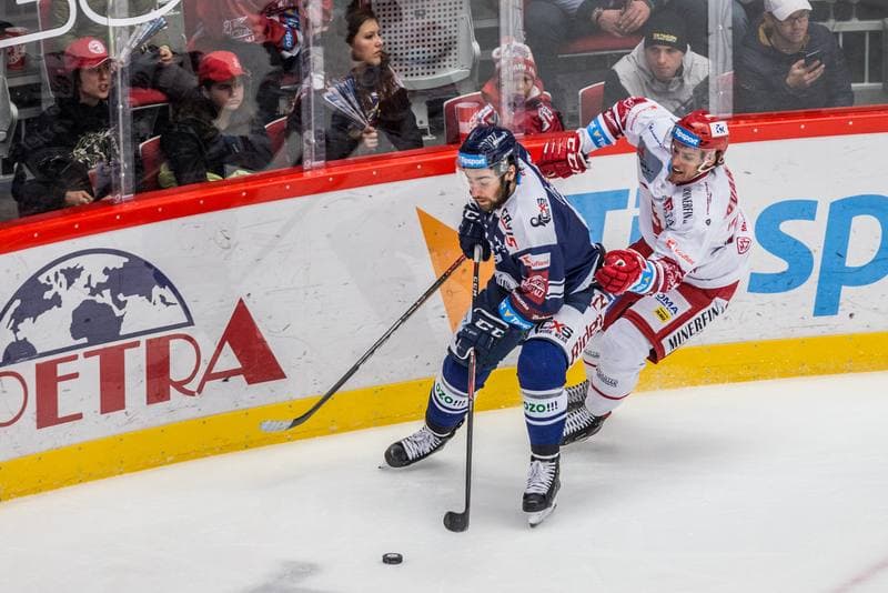 Ice Hockey. Tipsport Extraliga. Ocelari Trinec - Vitkovice Ridera. 21.11.2019