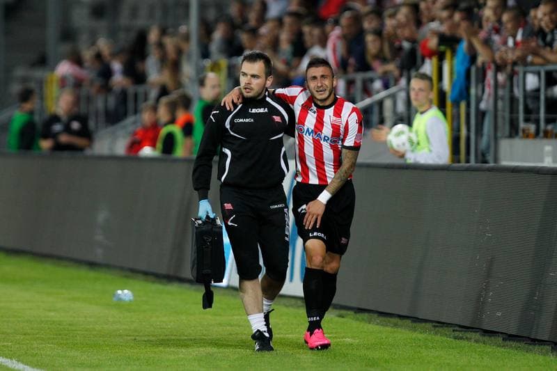 Football. UEFA Europa League. Cracovia Krakow - Shkendija Tetovo. 07.07.2016
