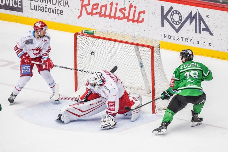 Ice Hockey. Tipsport Extraliga. HC Ocelari Trinec - BK Mlada Boleslav. 12.02.2020