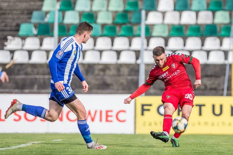 Football. Sparing. Zaglebie Sosnowiec - Ruch Chorzow. 22.02.2020