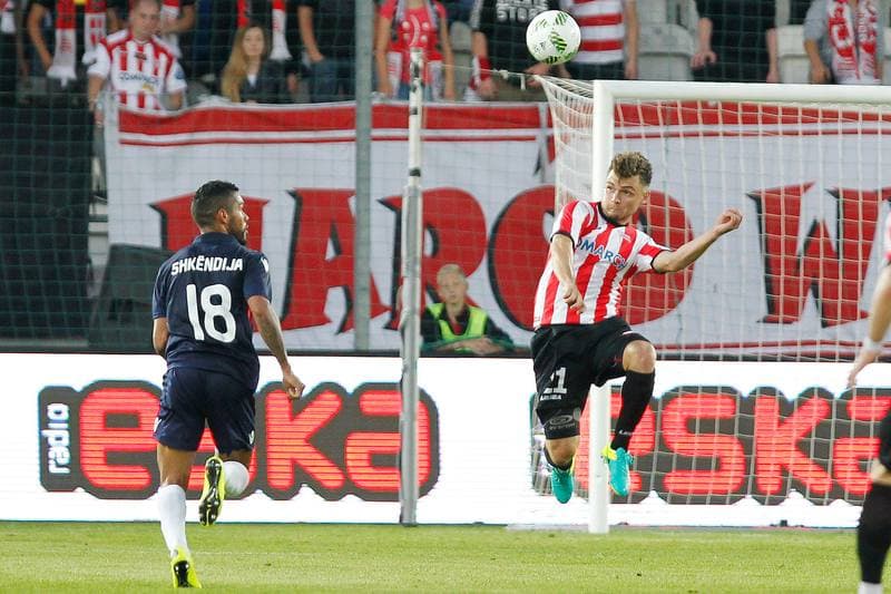 Football. UEFA Europa League. Cracovia Krakow - Shkendija Tetovo. 07.07.2016