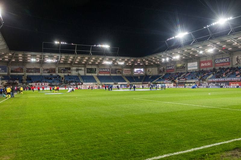 Football. PKO BP Ekstraklasa. Piast Gliwice - Cracovia Krakow. 22.02.2020