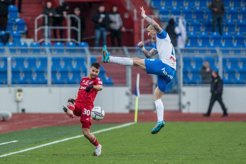 Football. Fortuna:Liga. Banik Ostrava - Sigma Olomouc. 19.02.2022