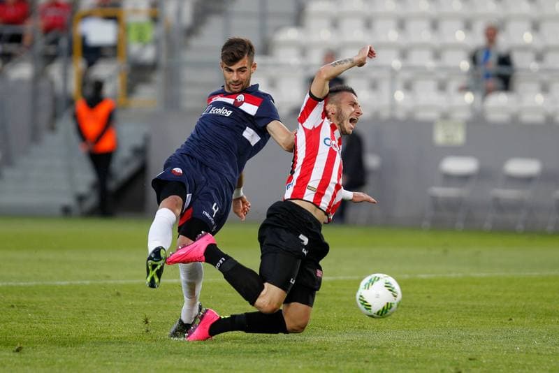 Football. UEFA Europa League. Cracovia Krakow - Shkendija Tetovo. 07.07.2016