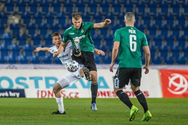 Football. Fortuna:Liga. Banik Ostrava - FK Jablonec. 24.02.2020