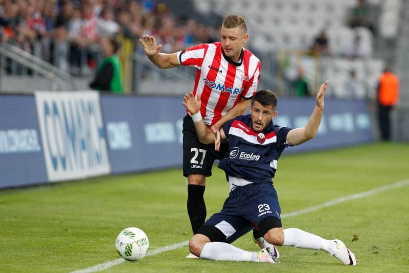 Football. UEFA Europa League. Cracovia Krakow - Shkendija Tetovo. 07.07.2016